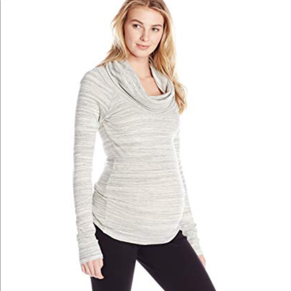 Ingrid & Isabel long sleeve cowl neck tee